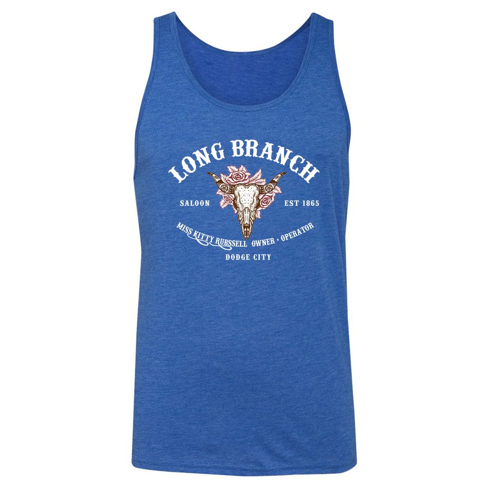 Unisex Jersey Tank - 6LSJW6TN - True Royal Triblend - 12