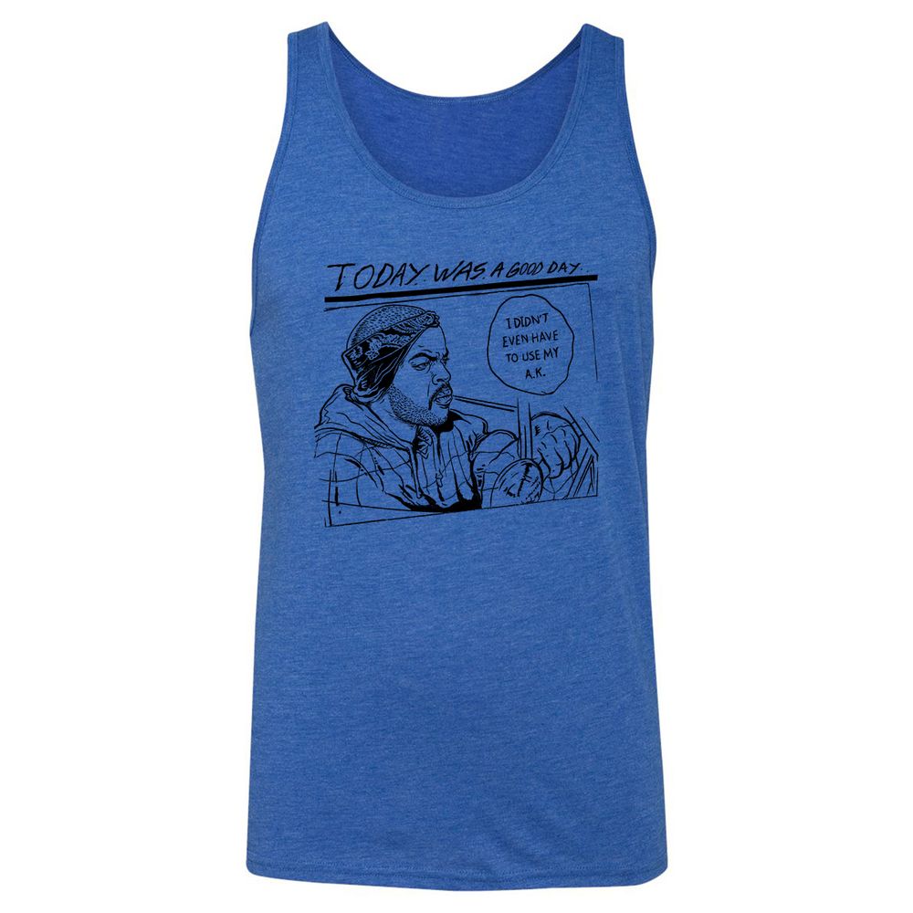 Unisex Jersey Tank - QQSJDJYS - True Royal Triblend - 12