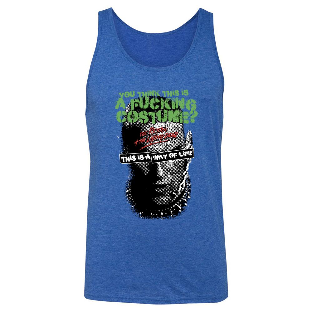 Unisex Jersey Tank - TXNXNF2H - True Royal Triblend - 12