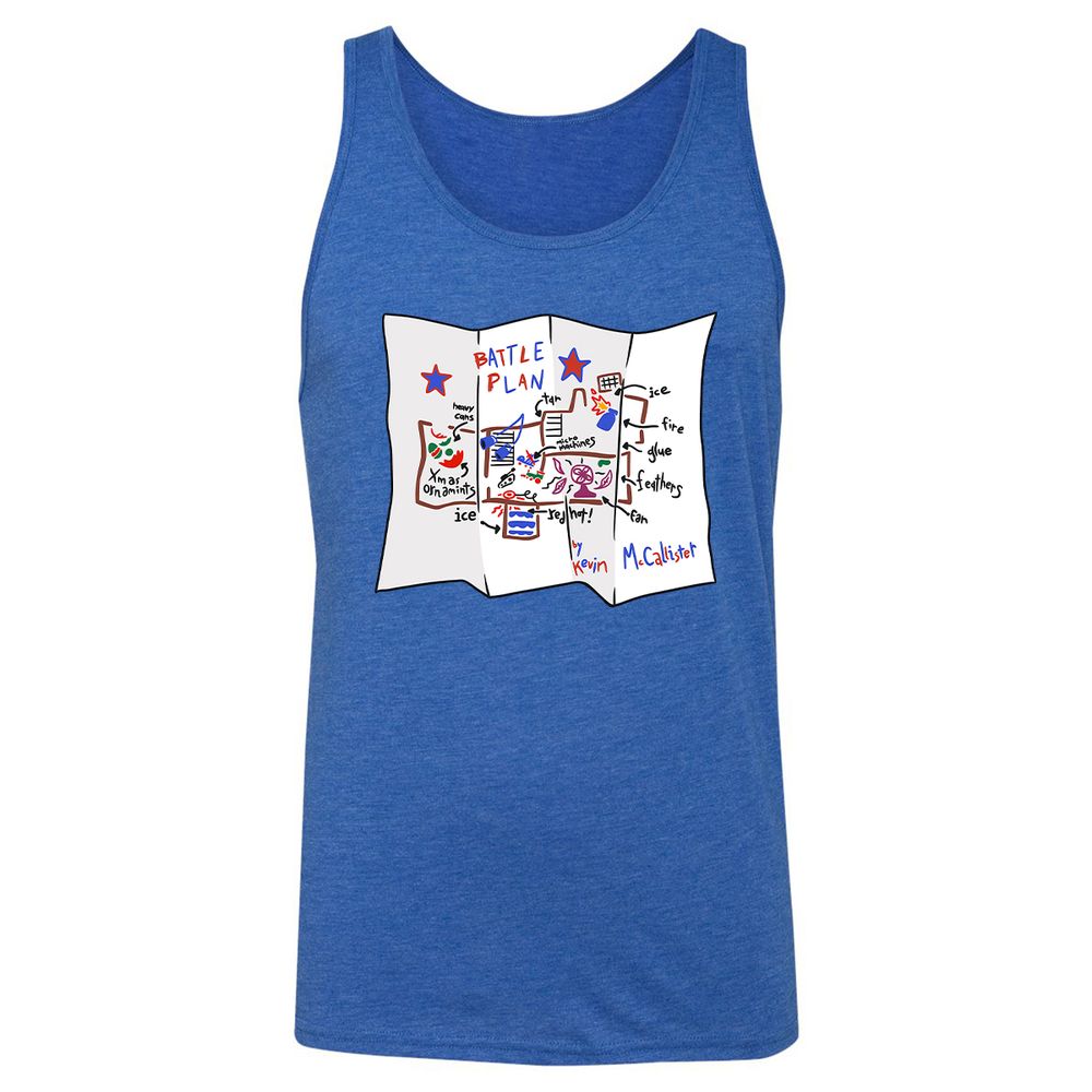 Unisex Jersey Tank - XYK45K39 - True Royal Triblend - 12