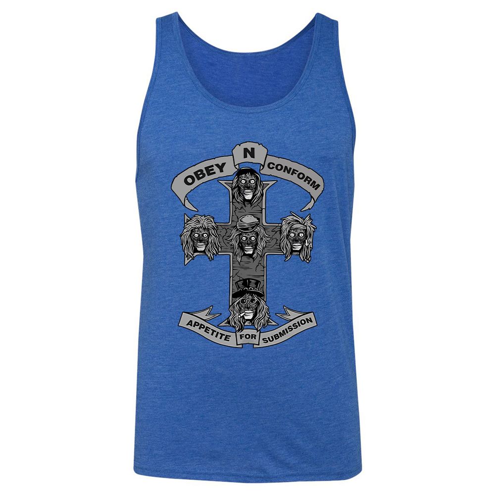 Unisex Jersey Tank - K5X6NM68 - True Royal Triblend - 12
