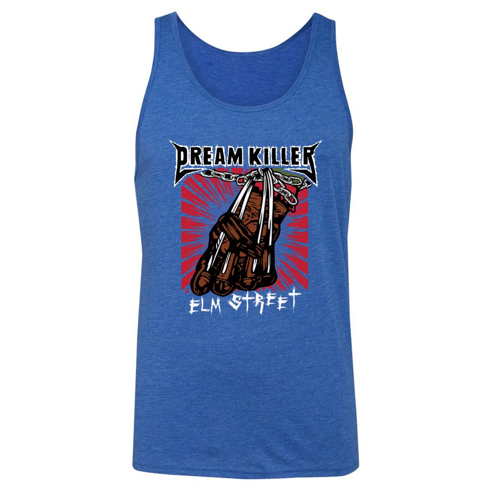Unisex Jersey Tank - MQLEAFV8 - True Royal Triblend - 12