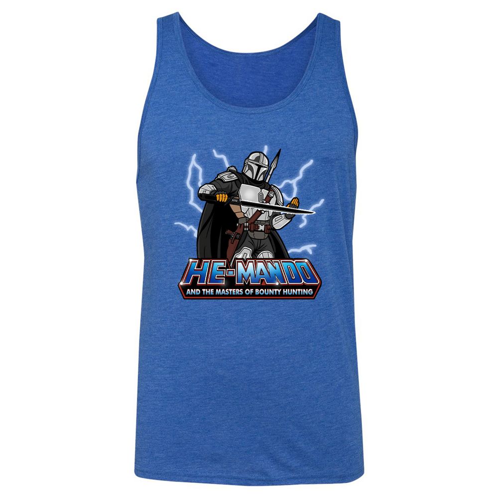 Unisex Jersey Tank - R753DRDR - True Royal Triblend - 12