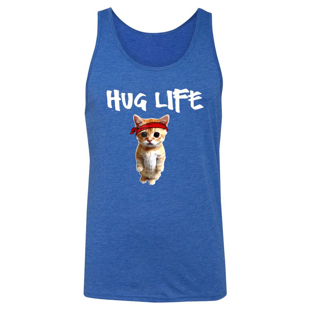 Unisex Jersey Tank - GSWBLRMJ - True Royal Triblend - 12