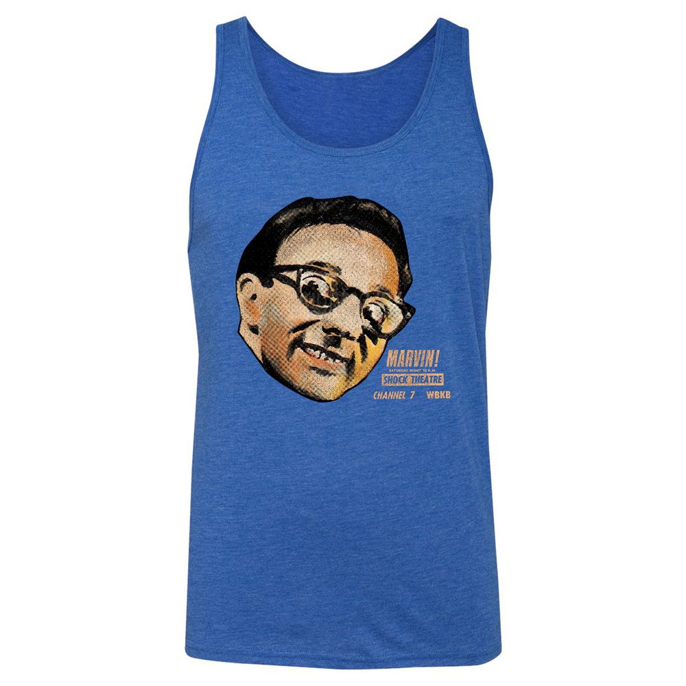 Unisex Jersey Tank - W65L6GJA - True Royal Triblend - 12