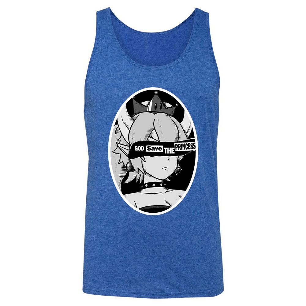 Unisex Jersey Tank - XSW6UTF9 - True Royal Triblend - 12