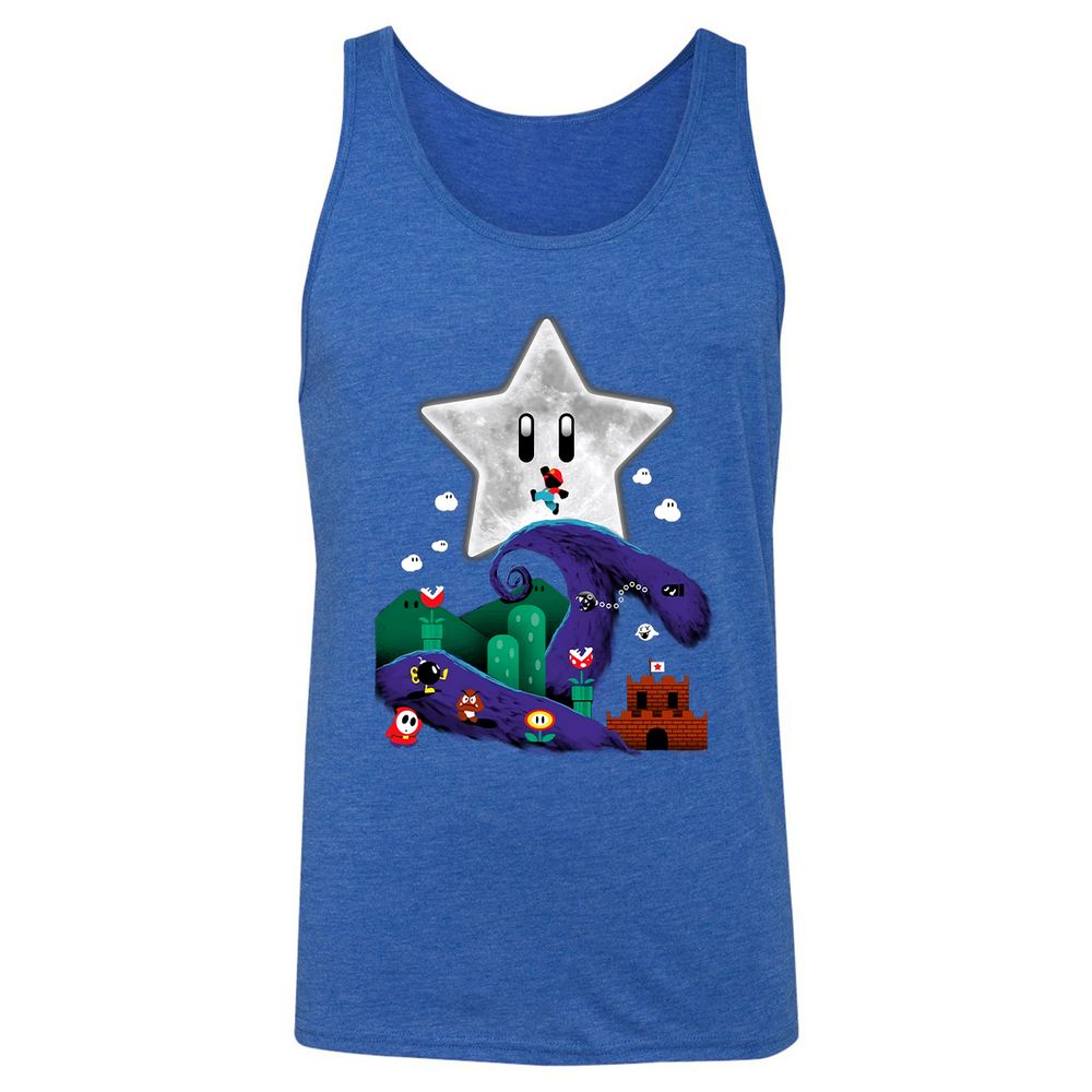 Unisex Jersey Tank - W2Q6VBGC - True Royal Triblend - 12