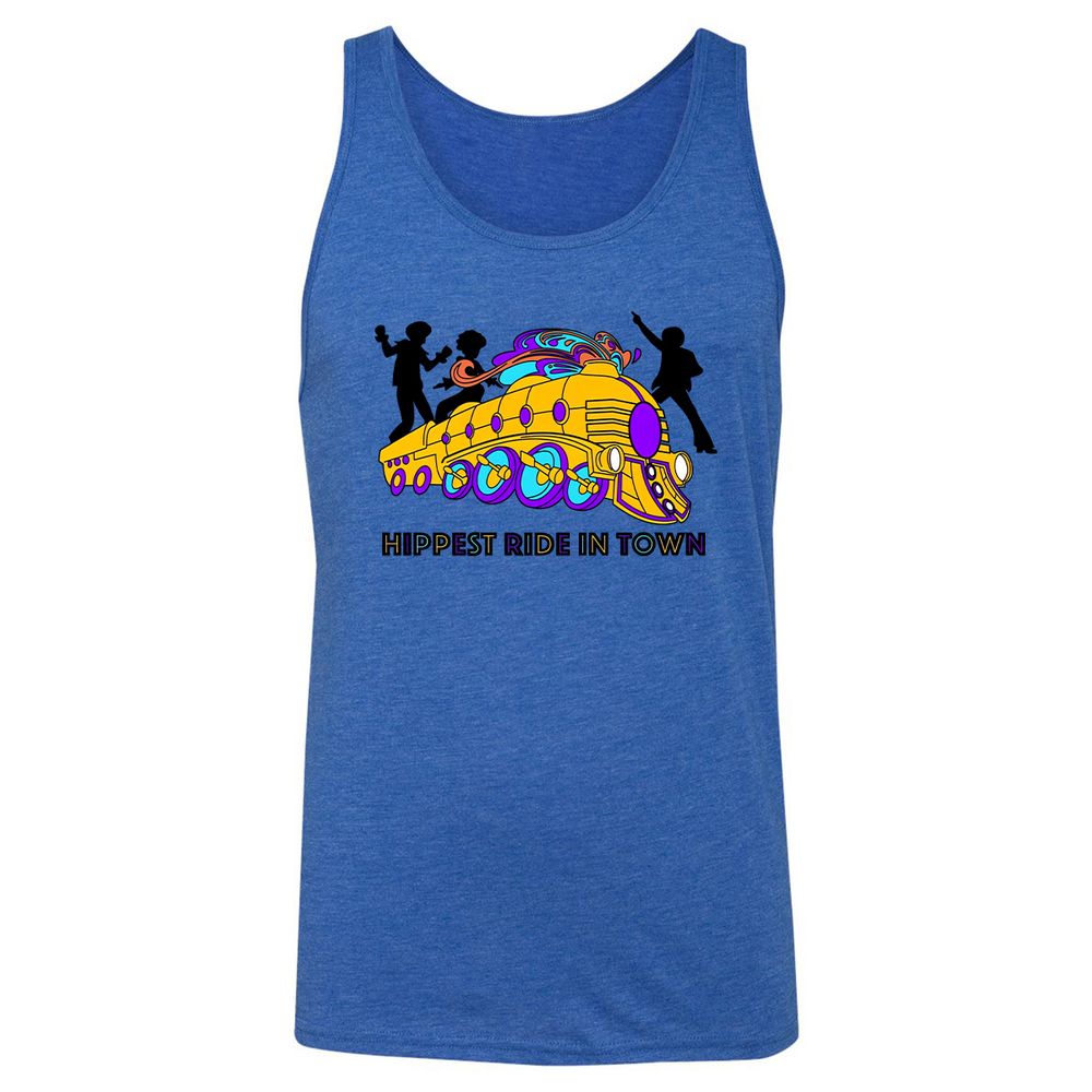Unisex Jersey Tank - UVBQ3FAA - True Royal Triblend - 12
