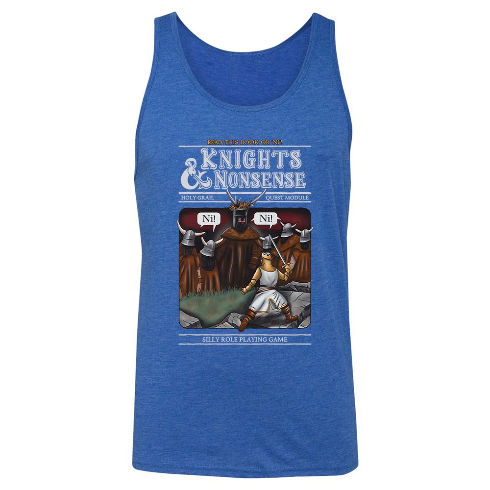 Unisex Jersey Tank - 7EPQLB35 - True Royal Triblend - 12