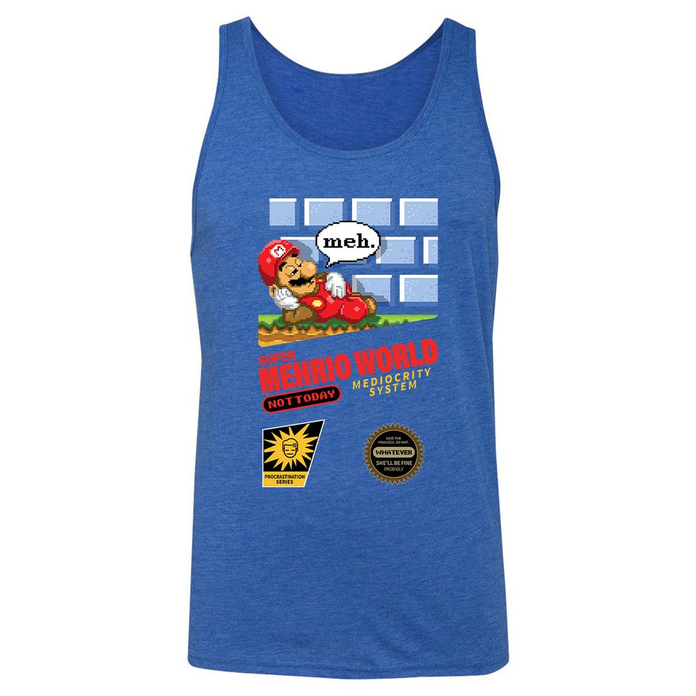 Unisex Jersey Tank - HPWHATG9 - True Royal Triblend - 12