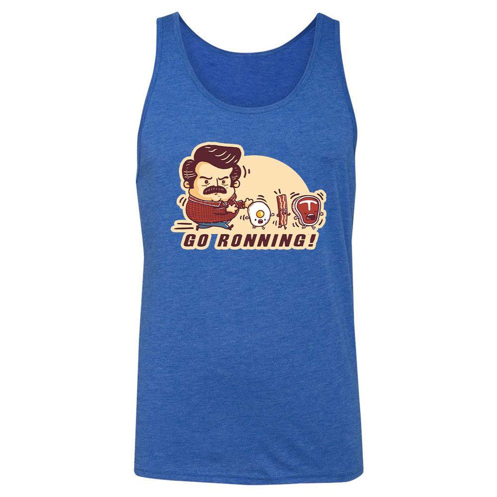 Unisex Jersey Tank - 6PB19ADY - True Royal Triblend - 12