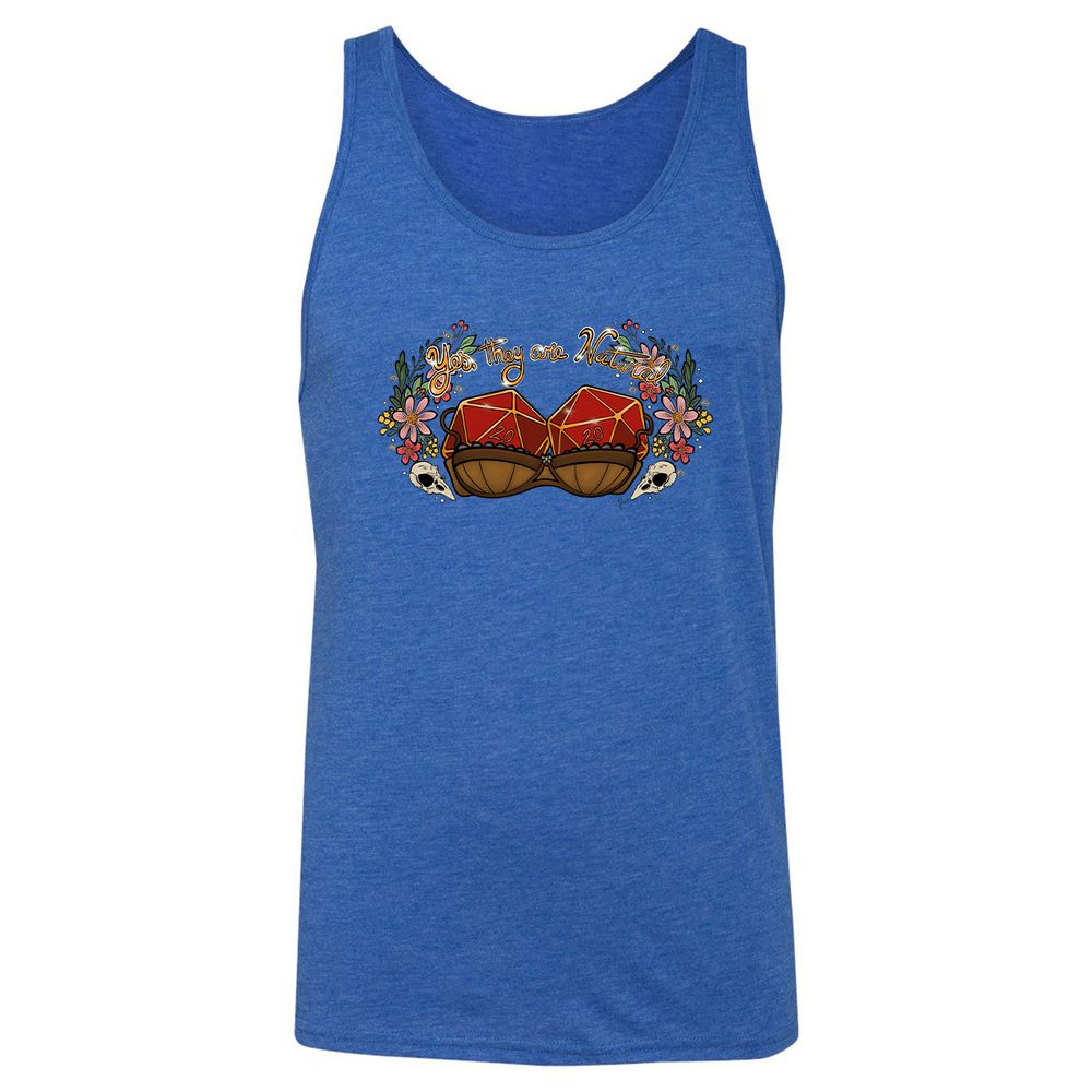 Unisex Jersey Tank - YD7WAW51 - True Royal Triblend - 12