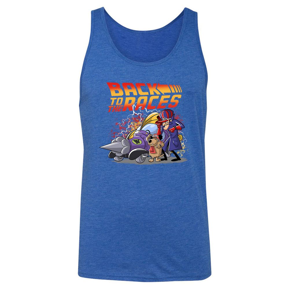 Unisex Jersey Tank - VZ4J3A66 - True Royal Triblend - 12