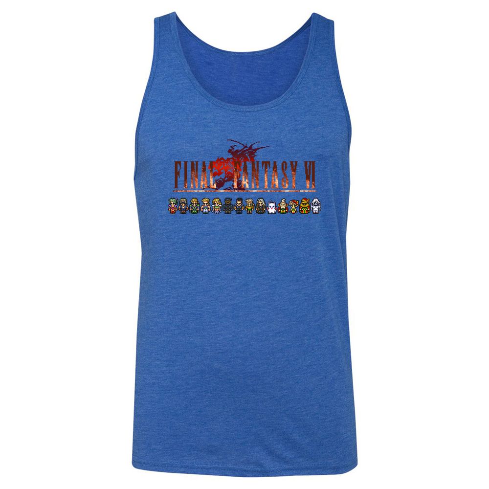 Unisex Jersey Tank - PHMQXJVC - True Royal Triblend - 12