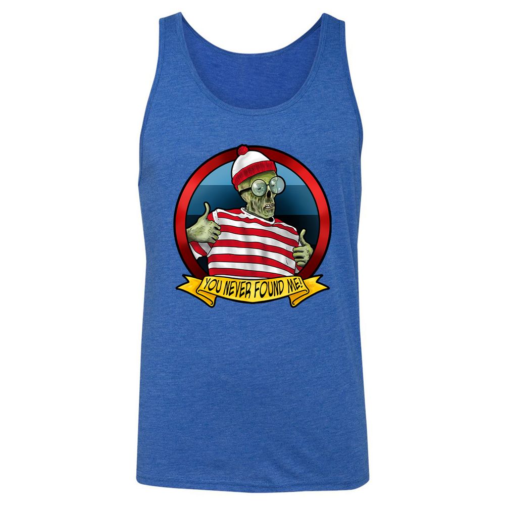 Unisex Jersey Tank - SA53H17W - True Royal Triblend - 12