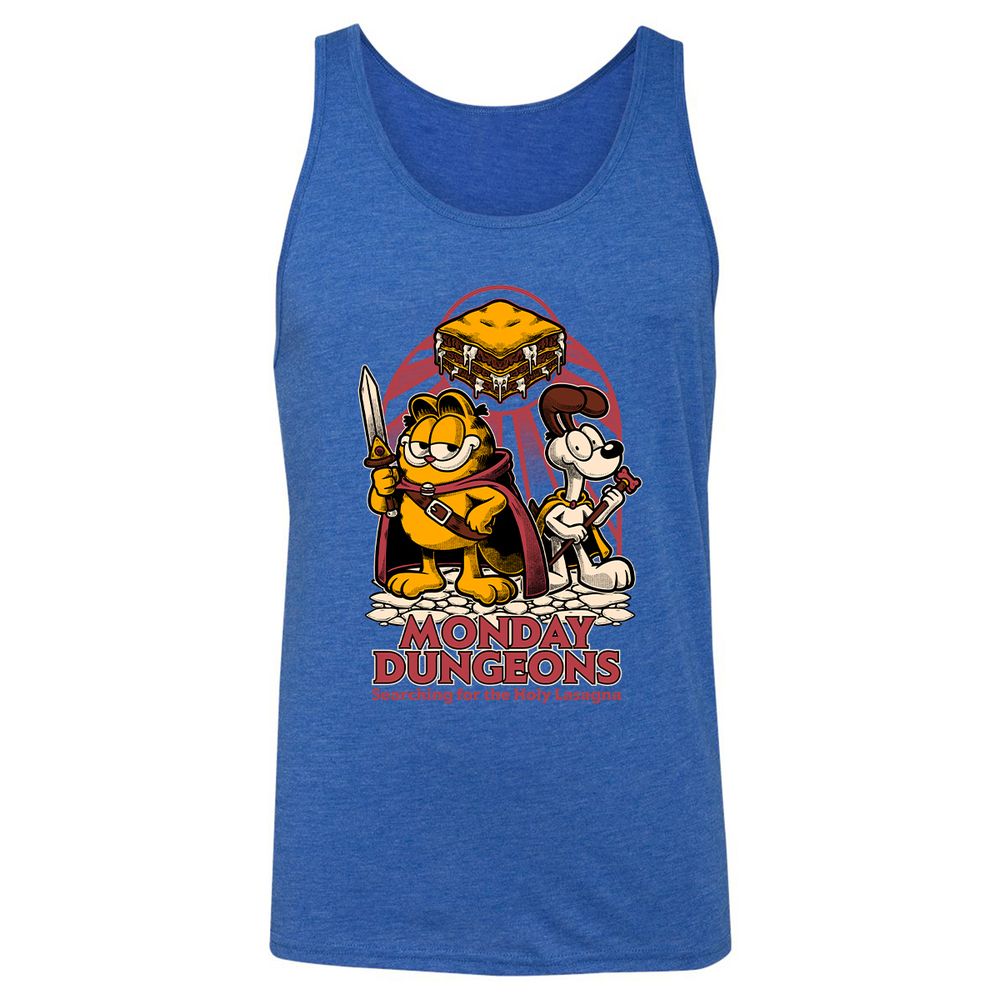 Unisex Jersey Tank - QLRXH6Y2 - True Royal Triblend - 12