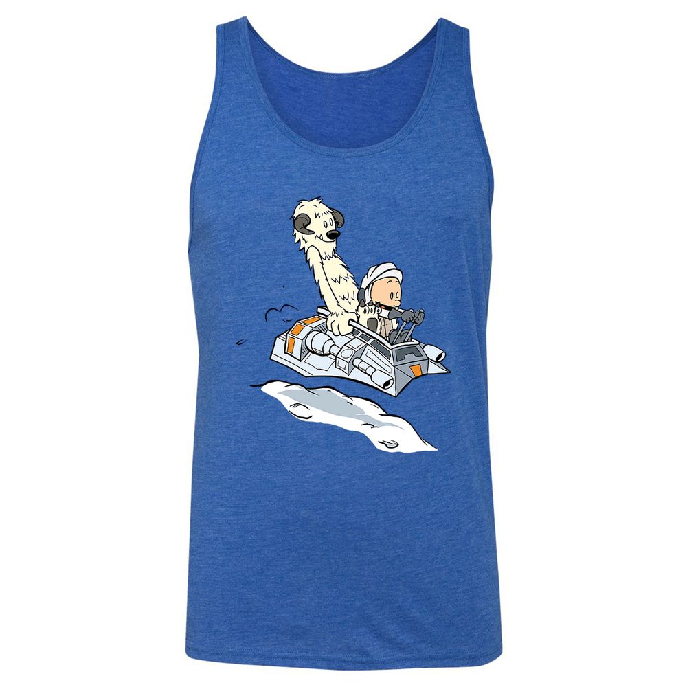 Unisex Jersey Tank - EW95UBTE - True Royal Triblend - 12