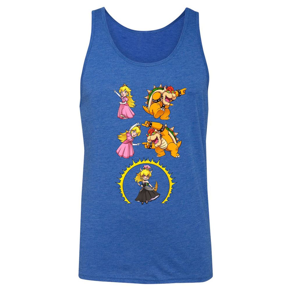 Unisex Jersey Tank - 4WD5R4Q5 - True Royal Triblend - 12