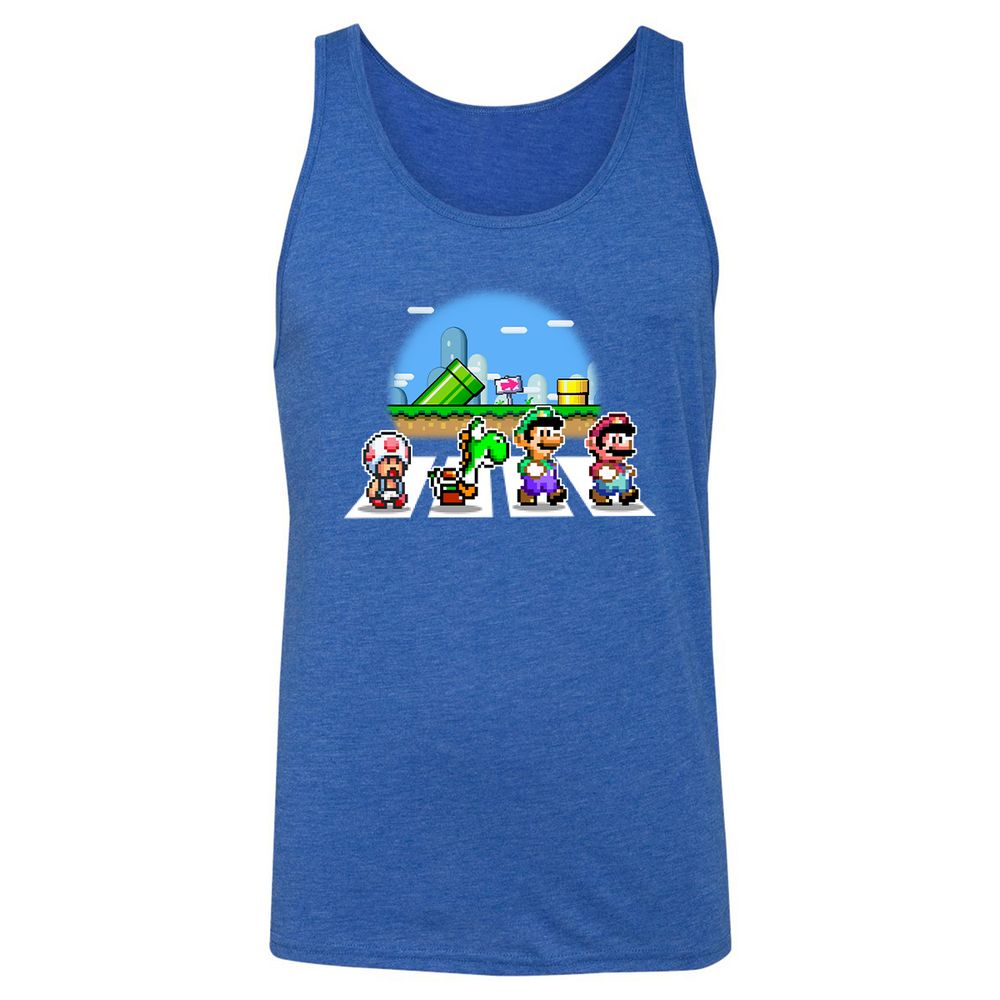 Unisex Jersey Tank - UMQCL3R2 - True Royal Triblend - 12