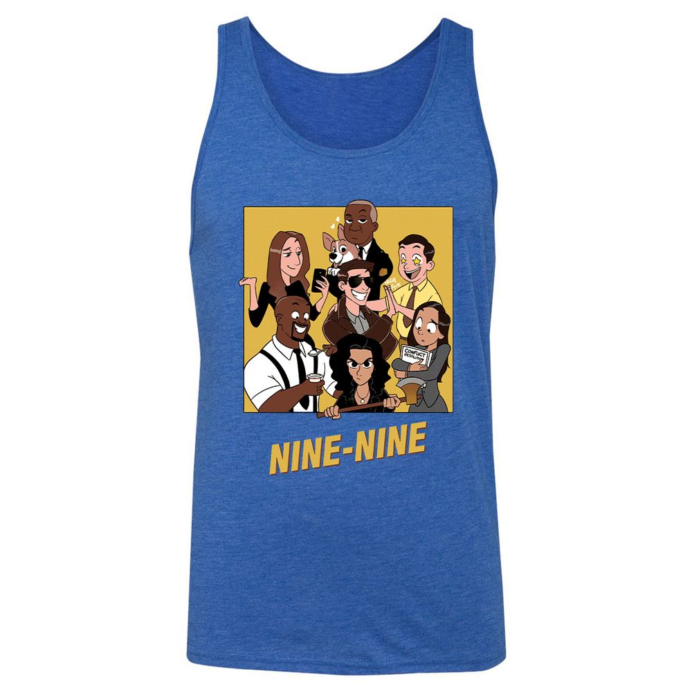 Unisex Jersey Tank - TPXK5HV1 - True Royal Triblend - 12