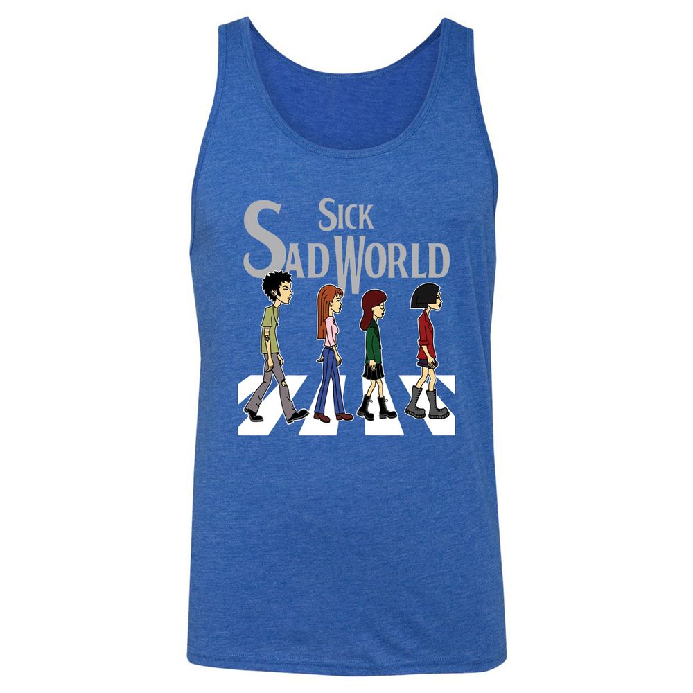 Unisex Jersey Tank - 7922V9ZF - True Royal Triblend - 12