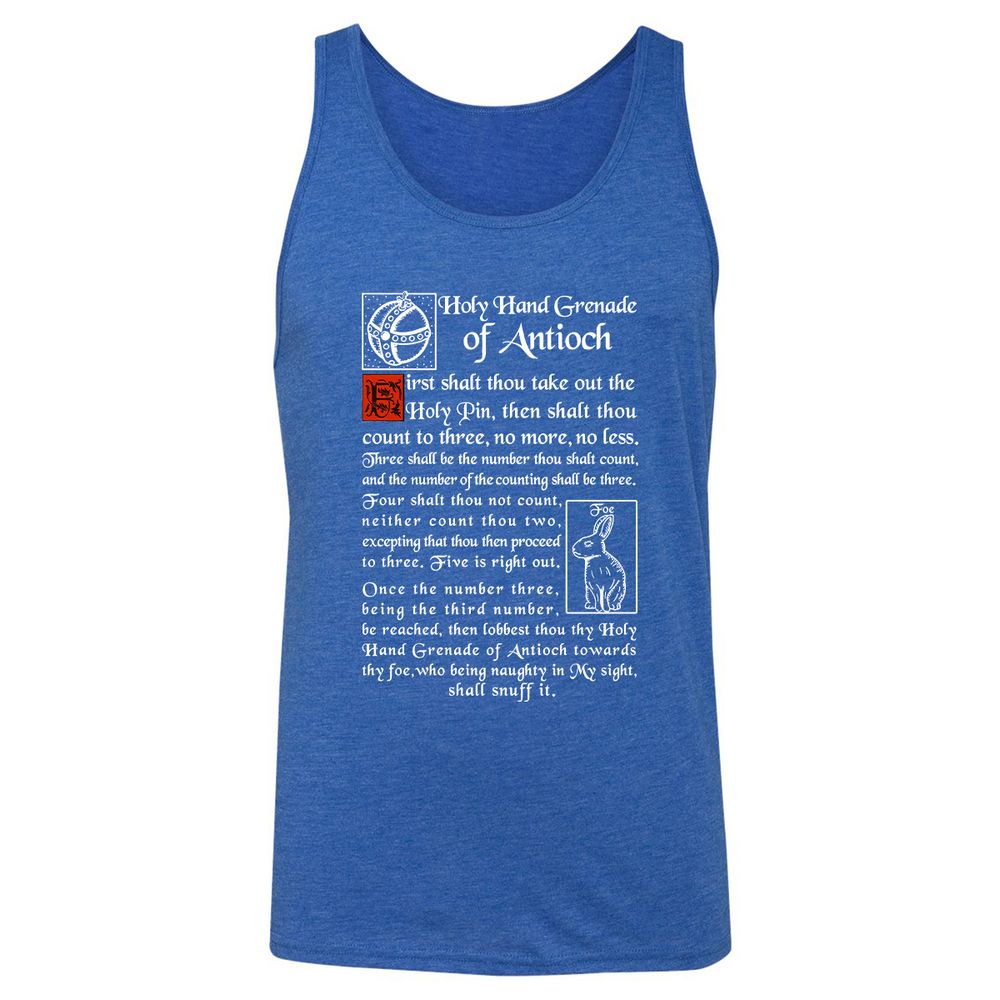 Unisex Jersey Tank - N15B413D - True Royal Triblend - 12