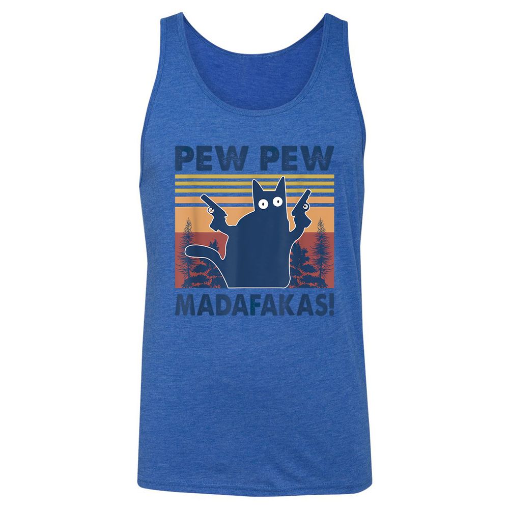 Unisex Jersey Tank - FVSAF8RN - True Royal Triblend - 12