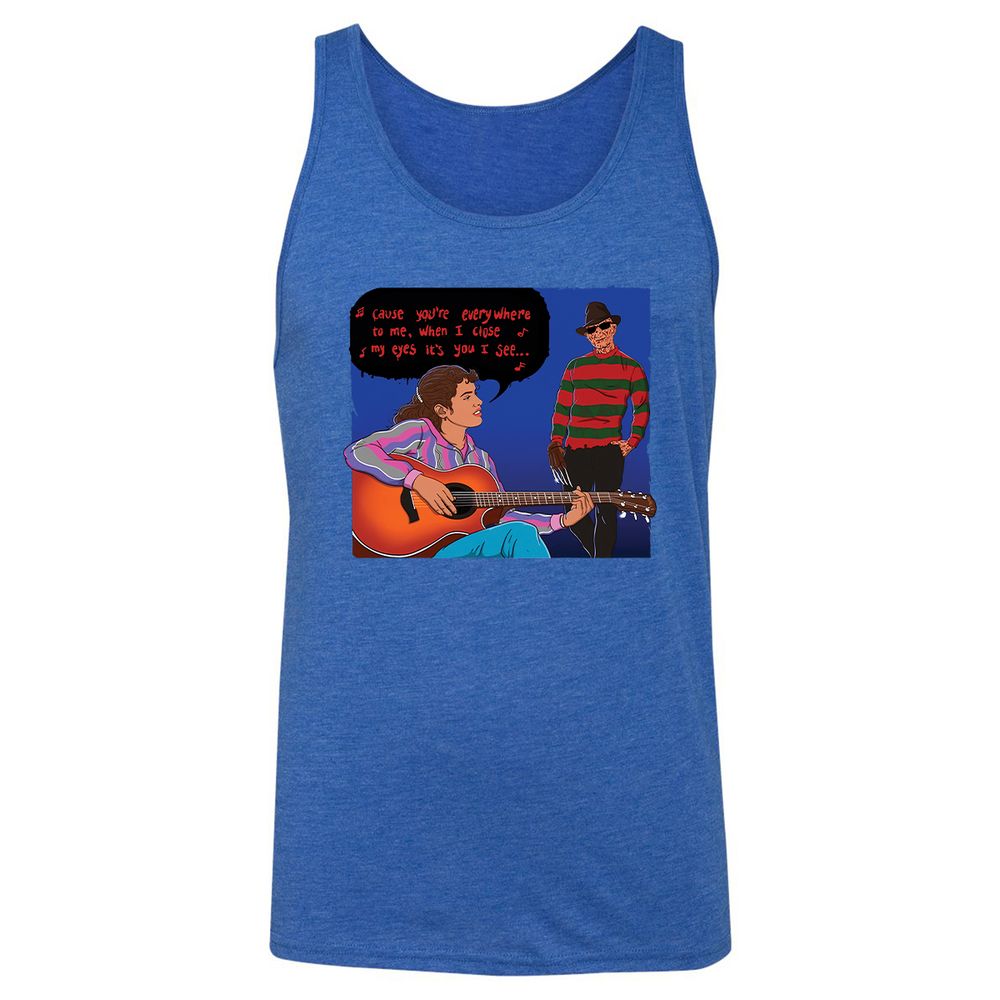 Unisex Jersey Tank - F6S38P9X - True Royal Triblend - 12