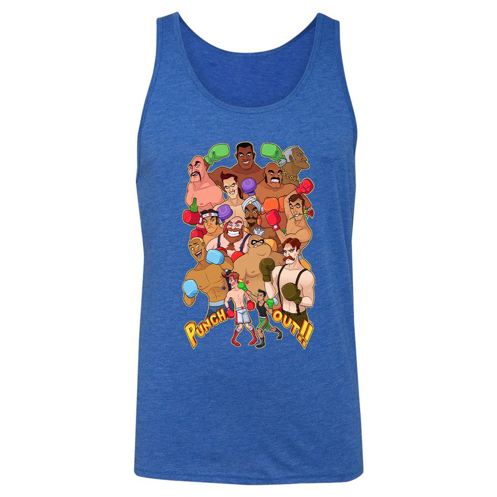 Unisex Jersey Tank - 5RAFG18H - True Royal Triblend - 12