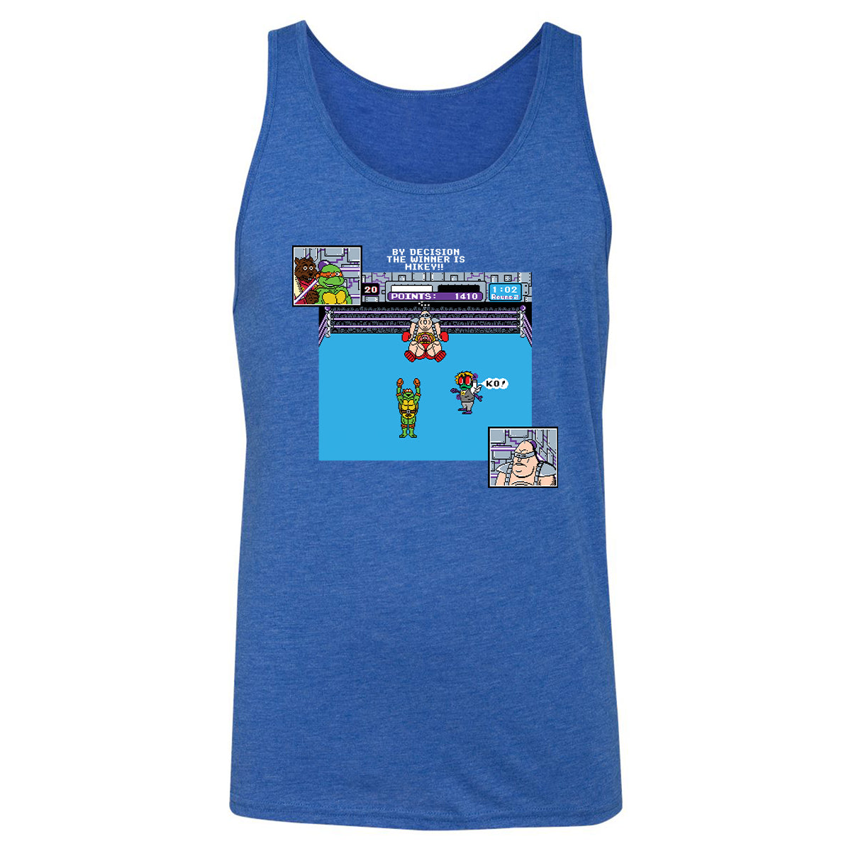 Unisex Jersey Tank - QDFRU2UQ - True Royal Triblend - 12