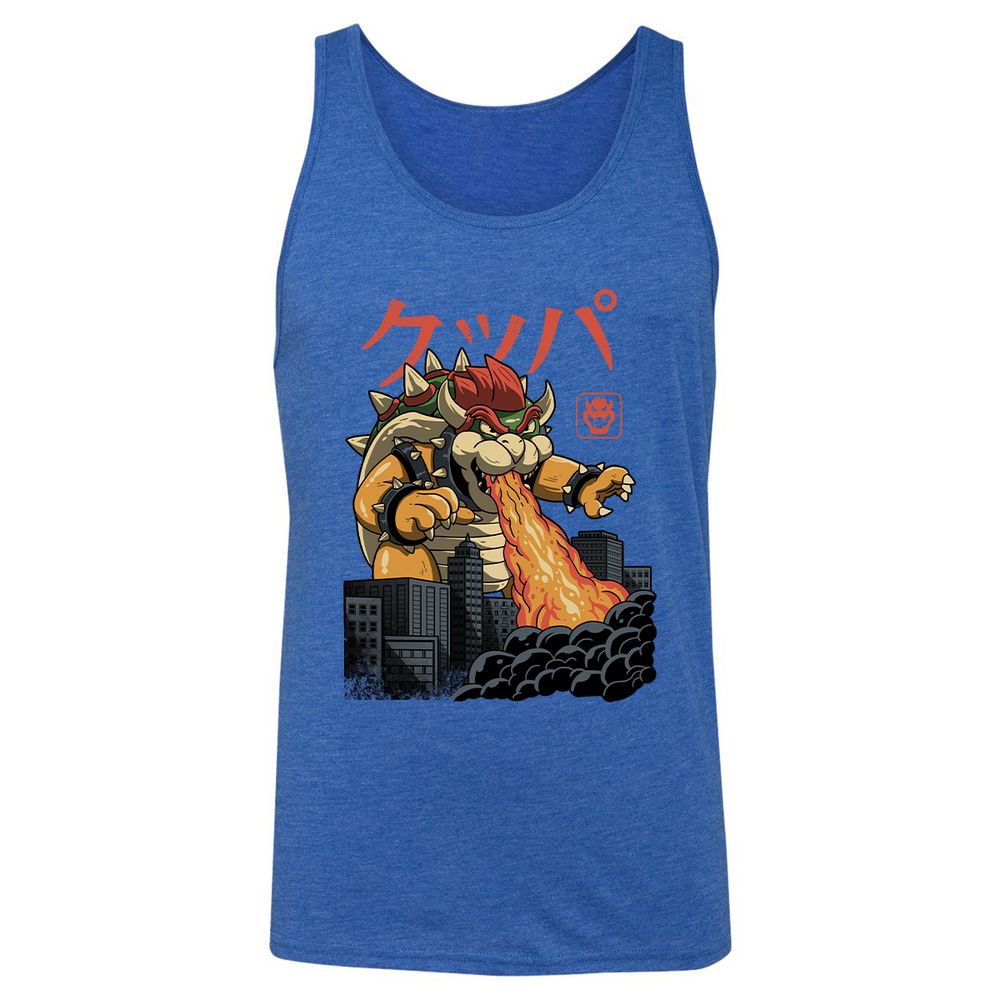 Unisex Jersey Tank - 4AB7GC44 - True Royal Triblend - 12