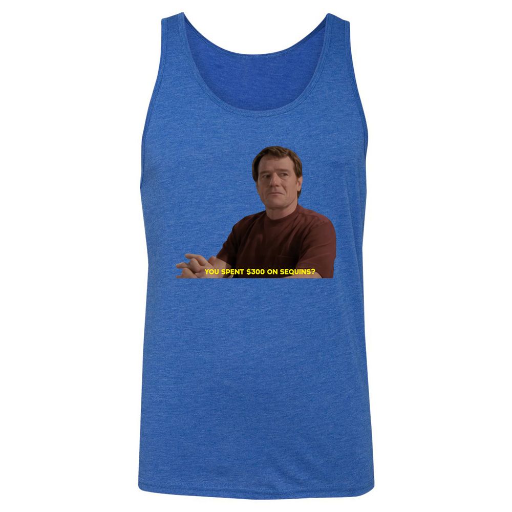 Unisex Jersey Tank - 526GF3WX - True Royal Triblend - 12