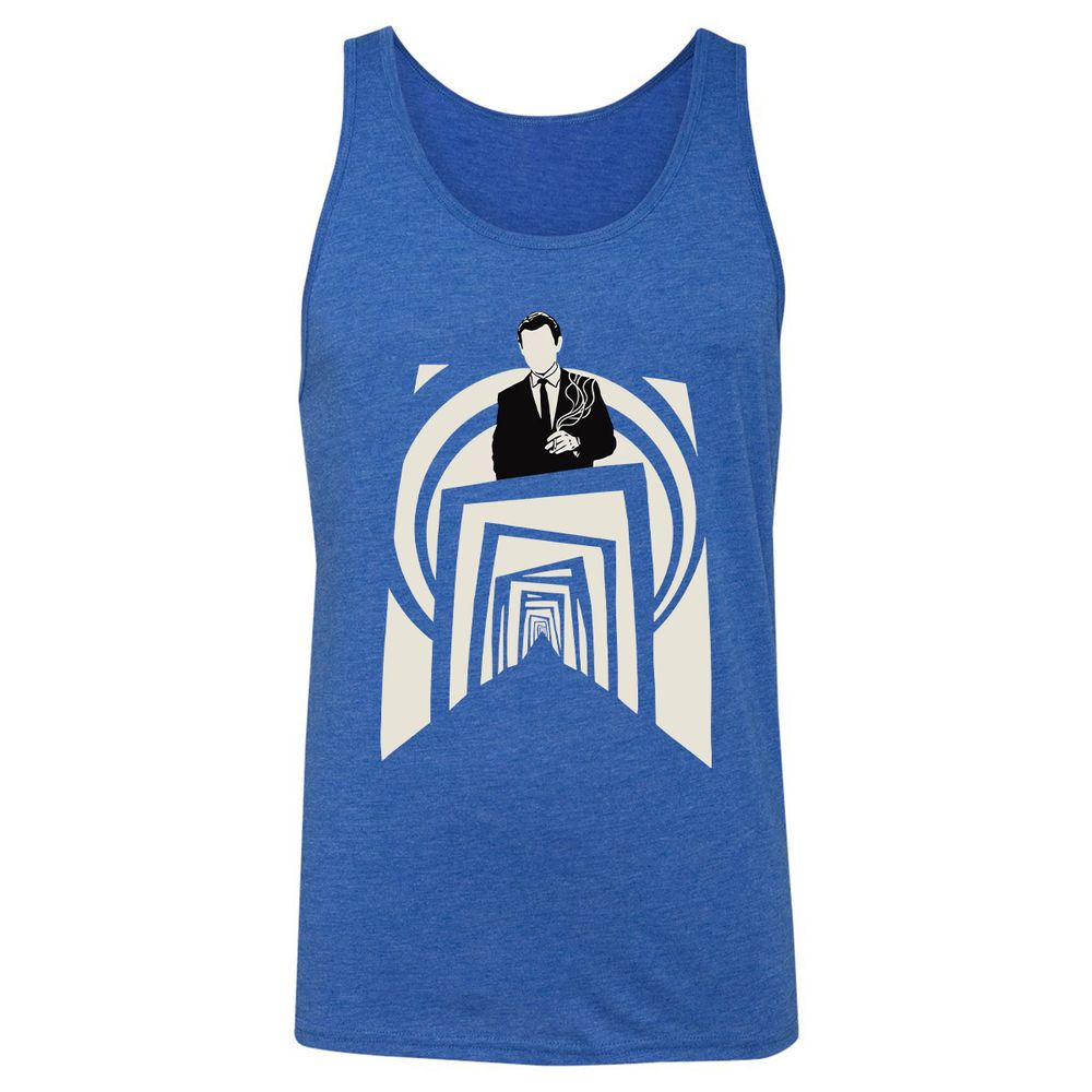 Twilight Zone tunnel white - True Royal Triblend - 12