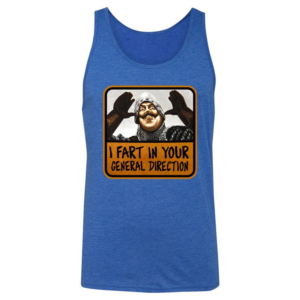 Unisex Jersey Tank - 8YWBFKJM - True Royal Triblend - 12