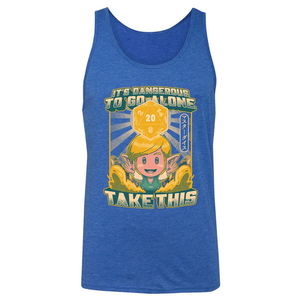 Unisex Jersey Tank - 63ZS4TQD - True Royal Triblend - 12