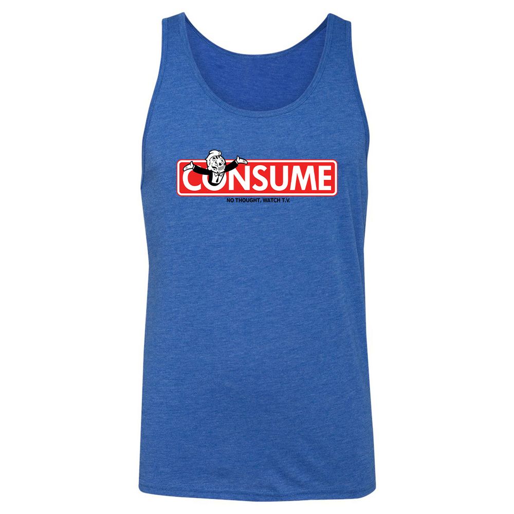 Unisex Jersey Tank - Z5UMUVQZ - True Royal Triblend - 12