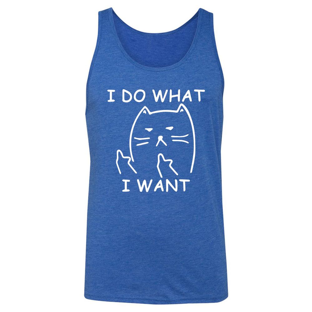 Unisex Jersey Tank - 5G9ELZGW - True Royal Triblend - 12