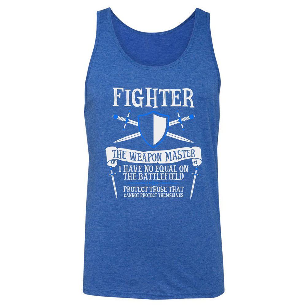 Unisex Jersey Tank - K1FBRXXM - True Royal Triblend - 12