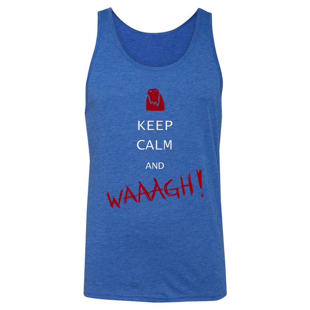 Unisex Jersey Tank - ST5G3U19 - True Royal Triblend - 12