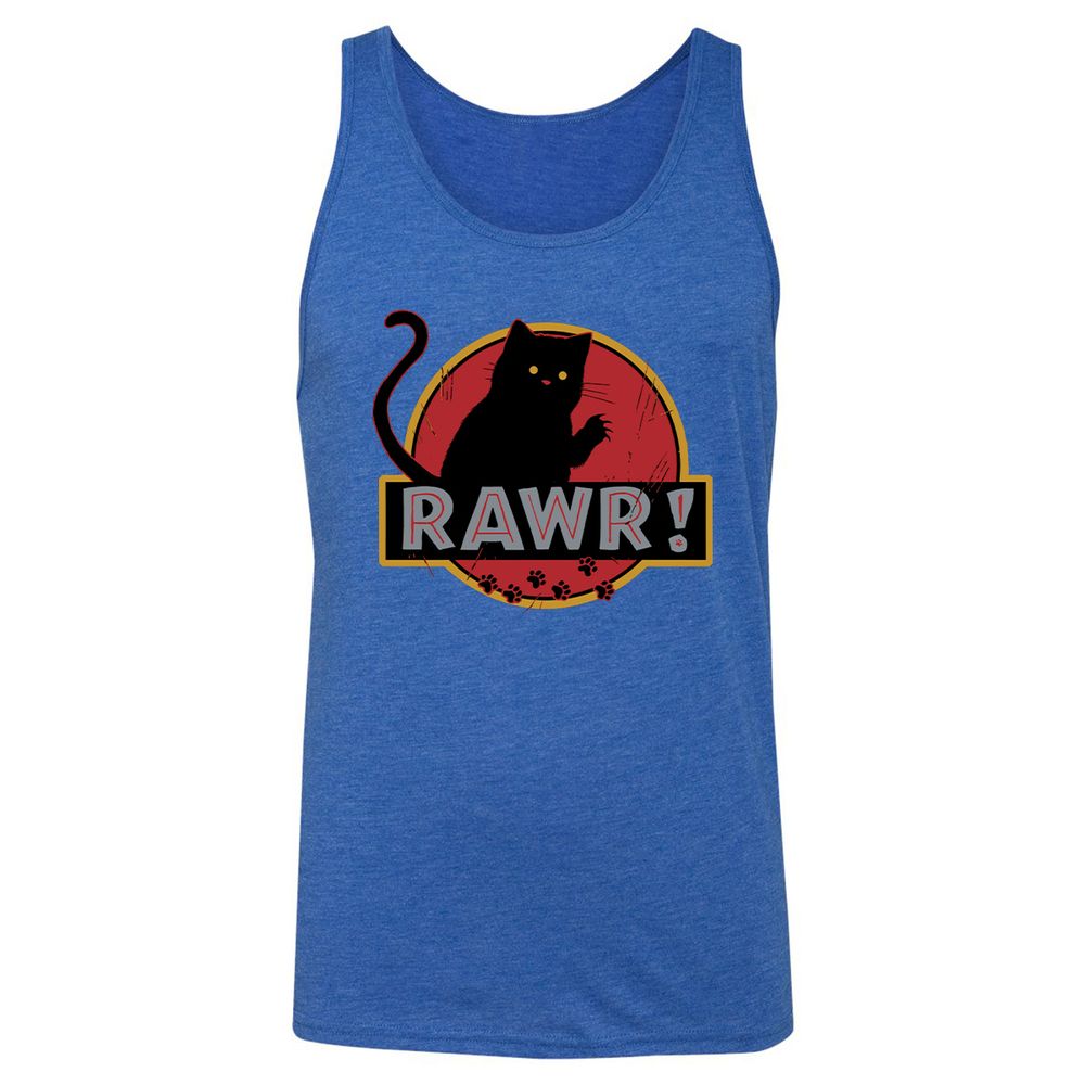 Unisex Jersey Tank - 9HHVL2JK - True Royal Triblend - 12