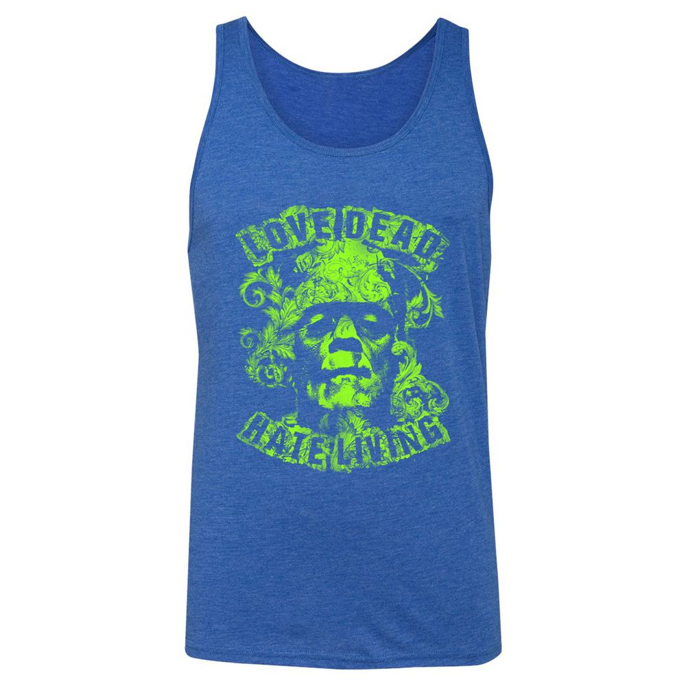 Unisex Jersey Tank - 7FL16YJK - True Royal Triblend - 12