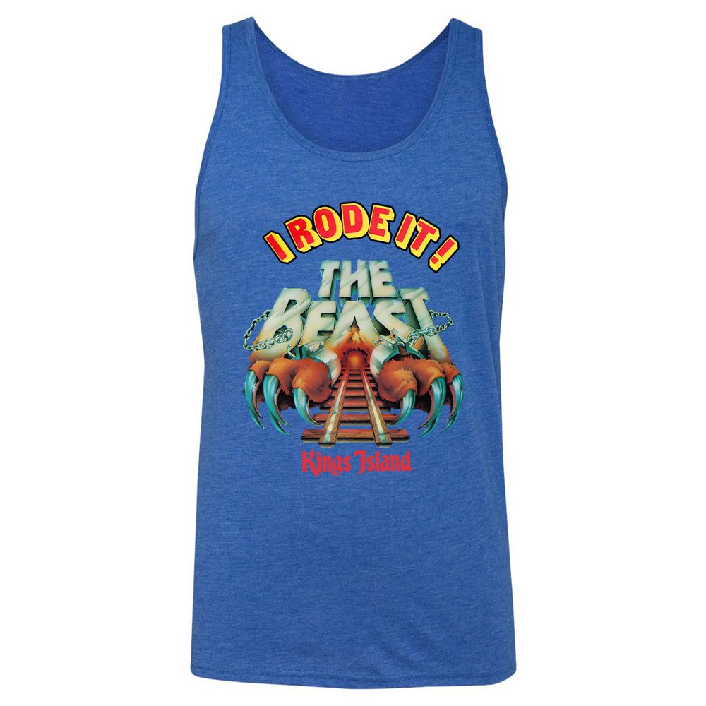 Unisex Jersey Tank - QTQL1UR2 - True Royal Triblend - 12