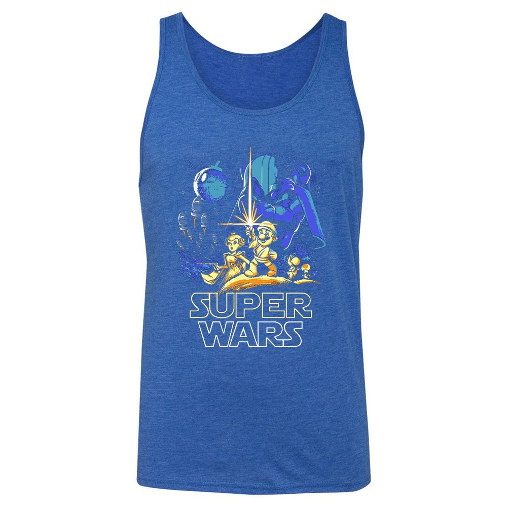 Unisex Jersey Tank - W7T2U2KV - True Royal Triblend - 12