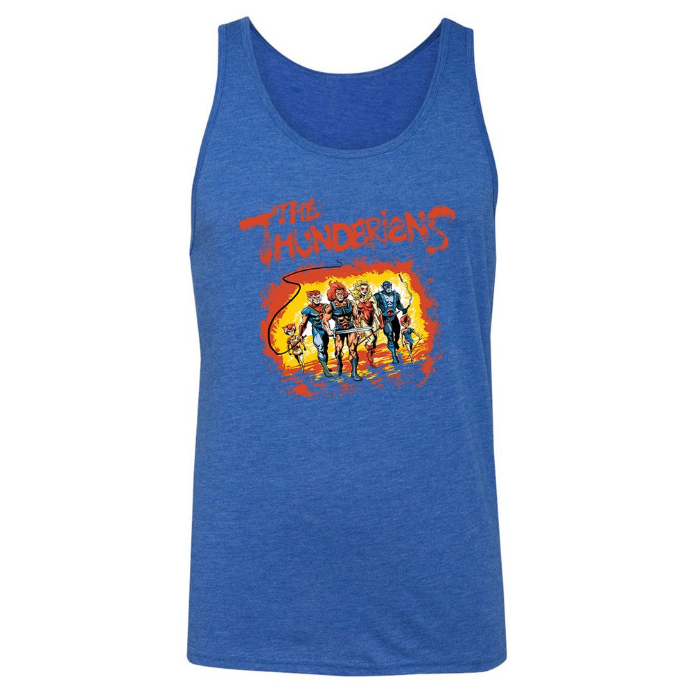 Unisex Jersey Tank - KFGV1YX9 - True Royal Triblend - 12