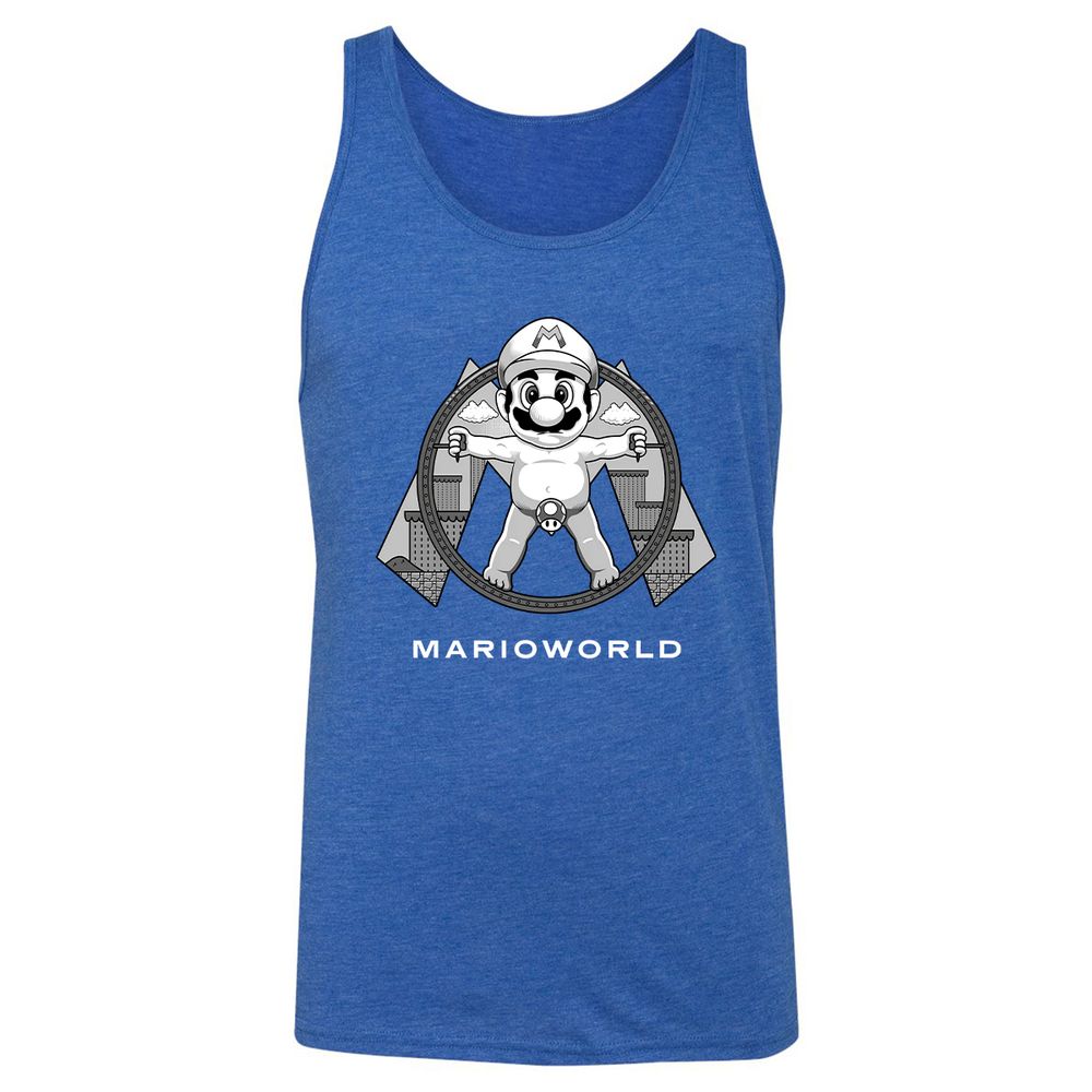 Unisex Jersey Tank - G7YWAB97 - True Royal Triblend - 12