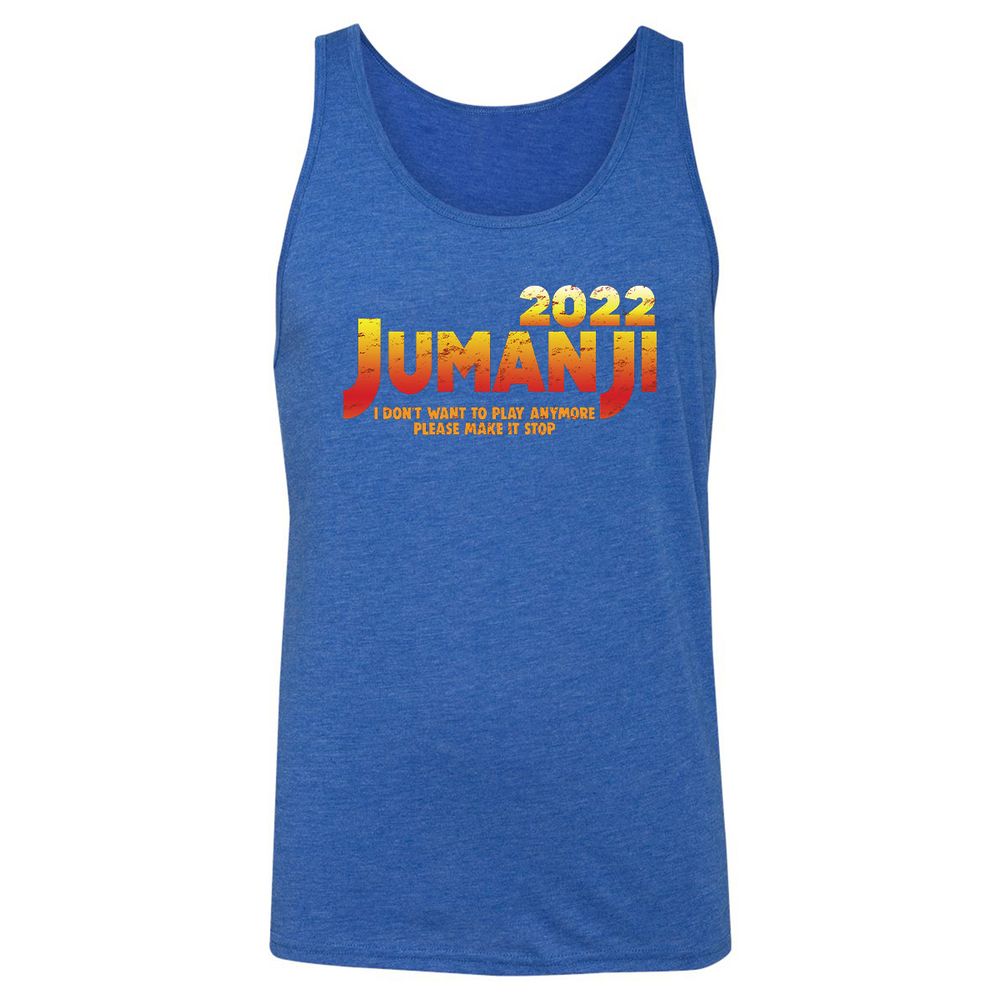 Unisex Jersey Tank - 16F8DQ7N - True Royal Triblend - 12