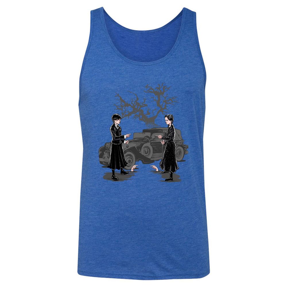 Unisex Jersey Tank - 6XHHBPPJ - True Royal Triblend - 12