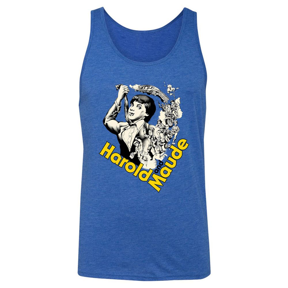 Unisex Jersey Tank - KGJK3NJC - True Royal Triblend - 12