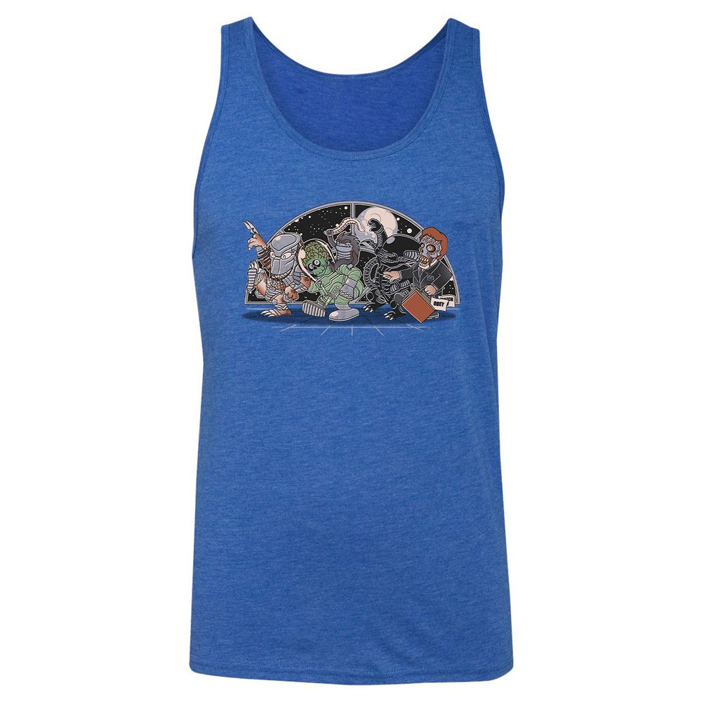 Unisex Jersey Tank - 68H65DQ9 - True Royal Triblend - 12