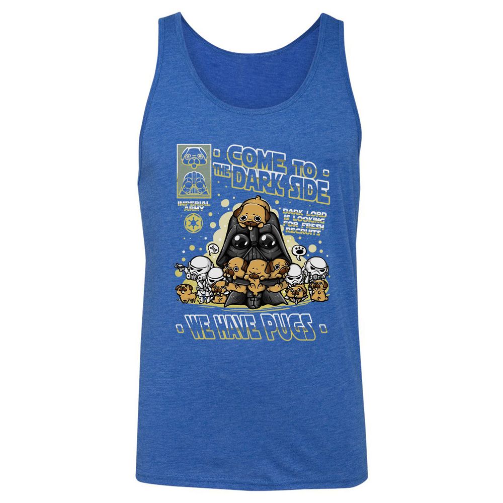 Unisex Jersey Tank - 4VPDDP8Y - True Royal Triblend - 12
